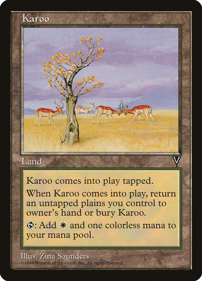 {C} Karoo [Visions][VIS 165]