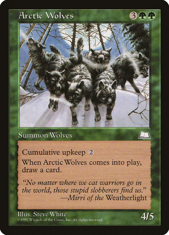 {C} Arctic Wolves [Weatherlight][WTH 118]
