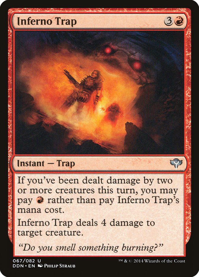 {C} Inferno Trap [Duel Decks: Speed vs. Cunning][DDN 067]