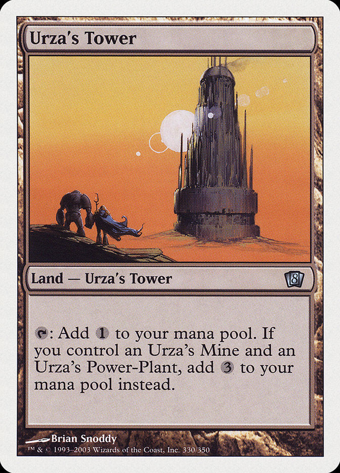{C} Urza's Tower [Eighth Edition][8ED 330]