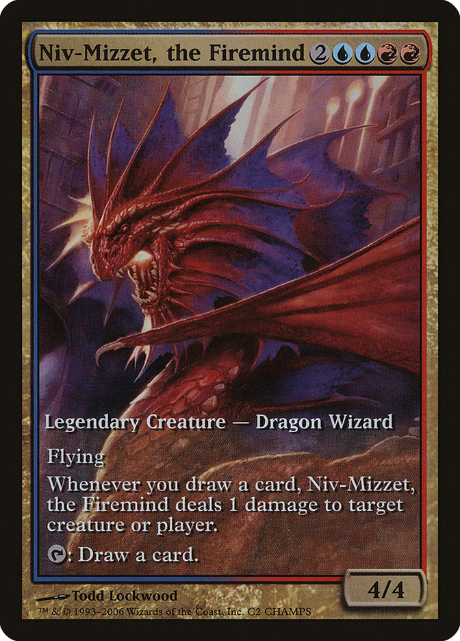 {R} Niv-Mizzet, the Firemind [Champs and States][PA PCMP 002]