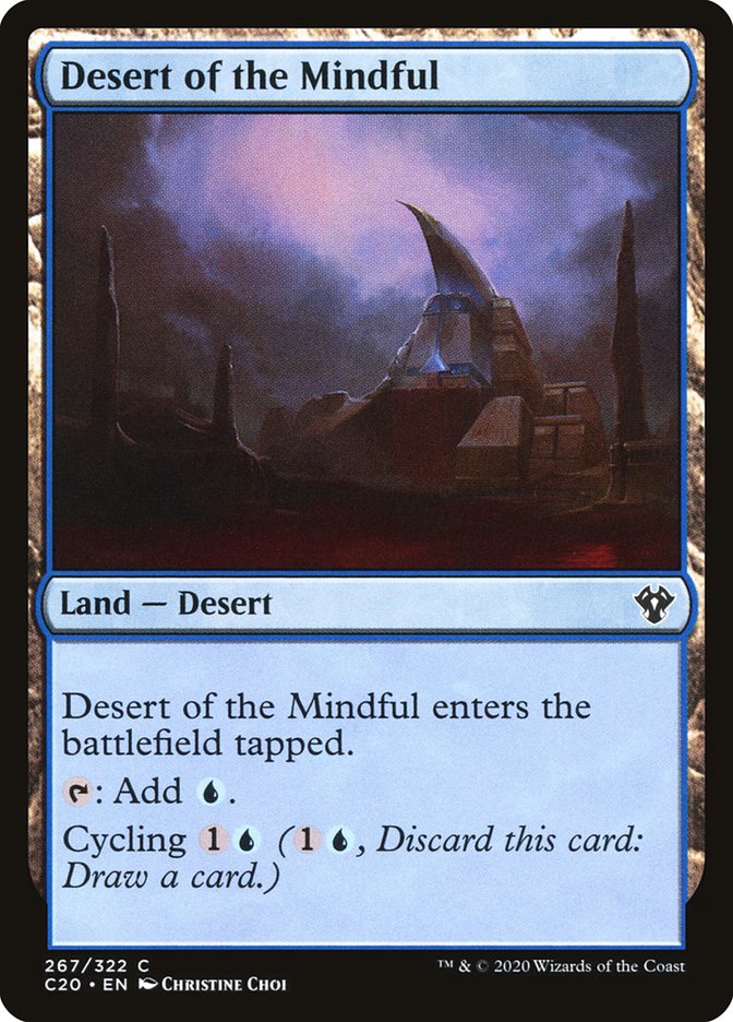 {C} Desert of the Mindful [Commander 2020][C20 267]