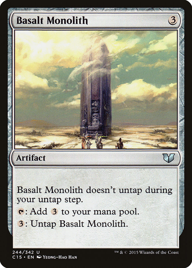 {C} Basalt Monolith [Commander 2015][C15 244]