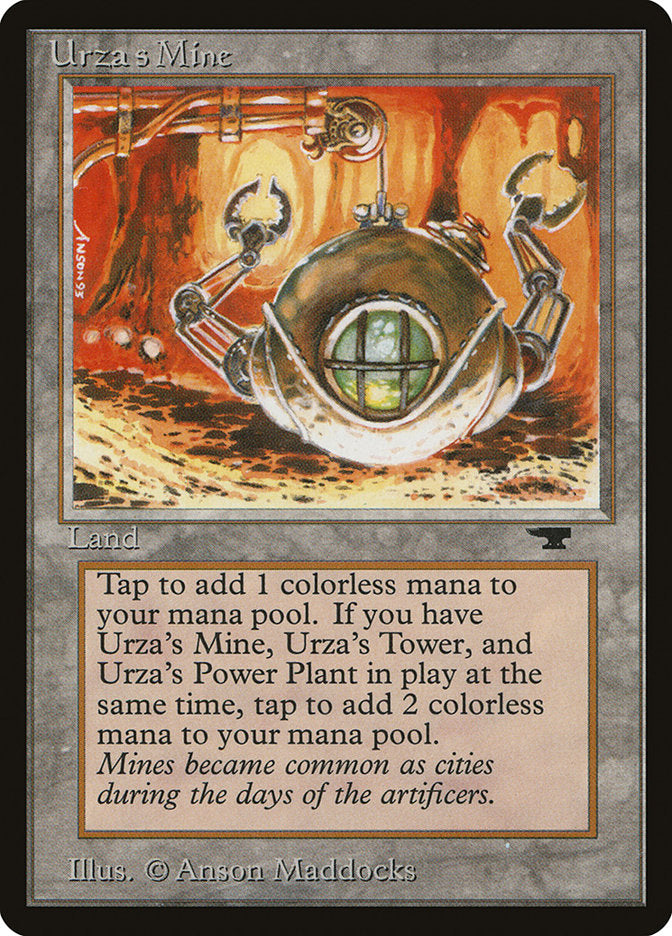 {C} Urza's Mine (Orange Background) [Antiquities][ATQ 83C]
