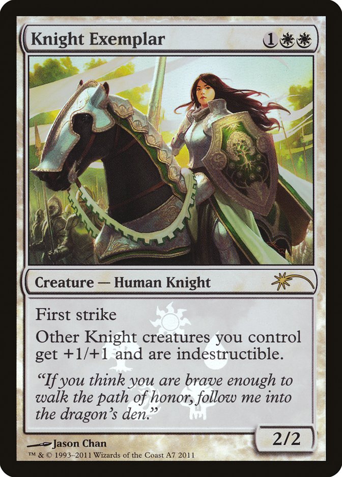 {R} Knight Exemplar [Resale Promos][PA RES A7]