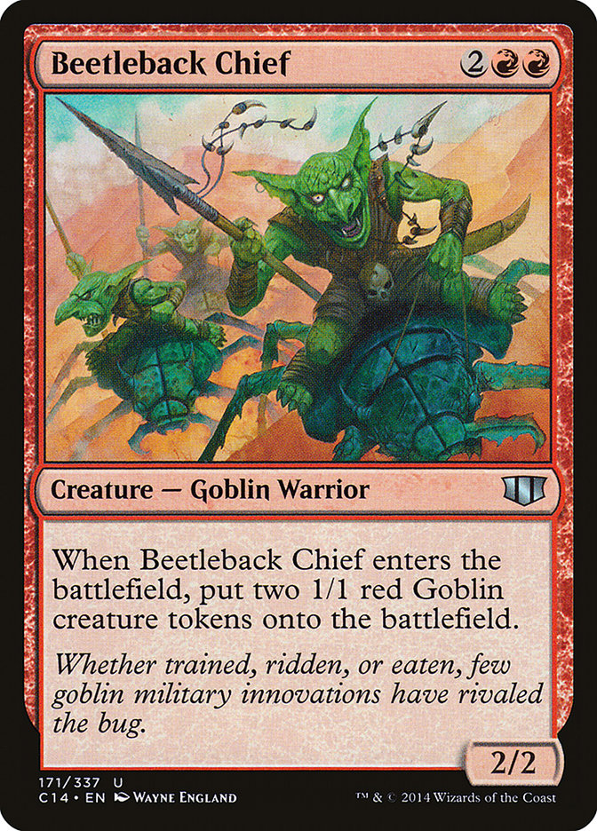 {C} Beetleback Chief [Commander 2014][C14 171]