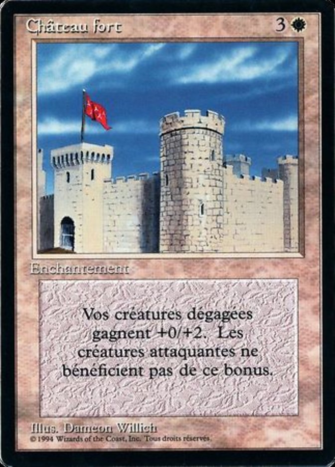 {F} Castle [Foreign Black Border][FBB 3ED 008]