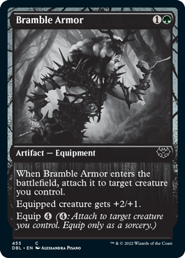 {@C} Bramble Armor (455) [Innistrad: Double Feature][DBL 455]