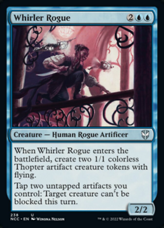 {C} Whirler Rogue [Streets of New Capenna Commander][NCC 238]