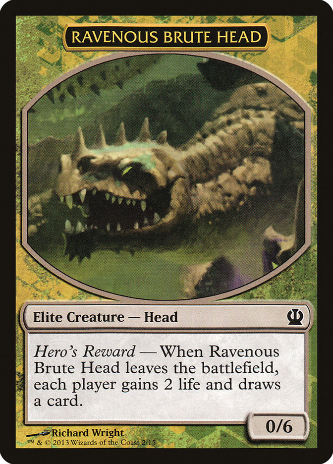 {T} Ravenous Brute Head [Theros Face the Hydra][TFTH 002]