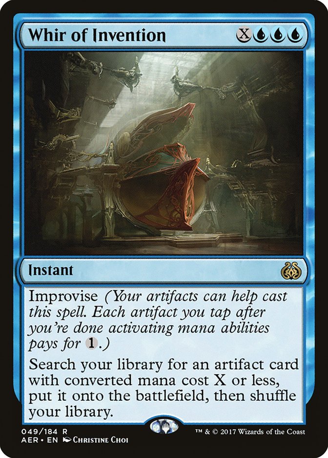 {R} Whir of Invention [Aether Revolt][AER 049]