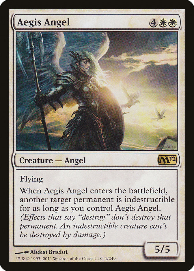 {R} Aegis Angel [Magic 2012][M12 001]