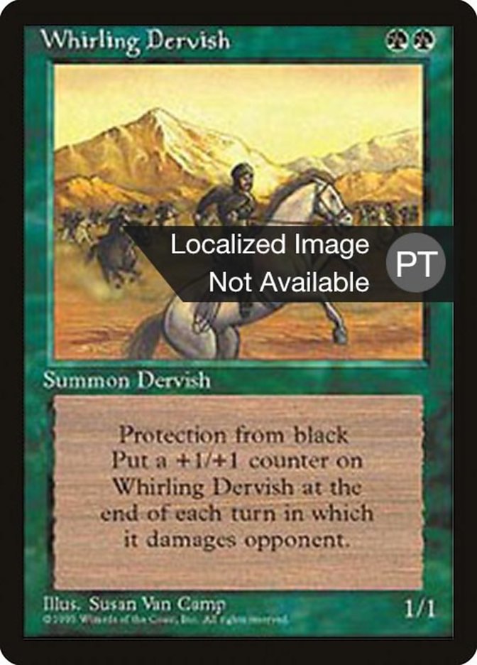 {F} Whirling Dervish [Fourth Edition (Foreign Black Border)][FBB 4ED 288]