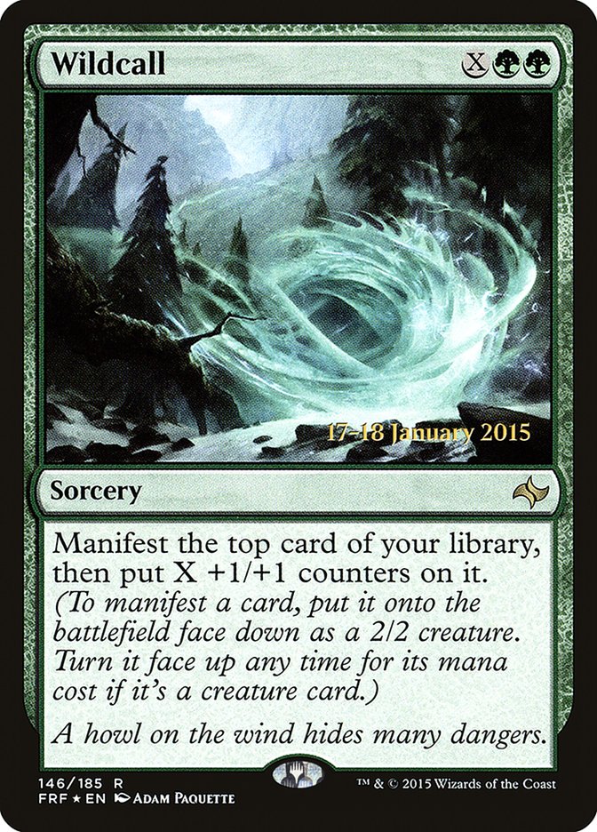 {R} Wildcall [Fate Reforged Prerelease Promos][PR FRF 146]