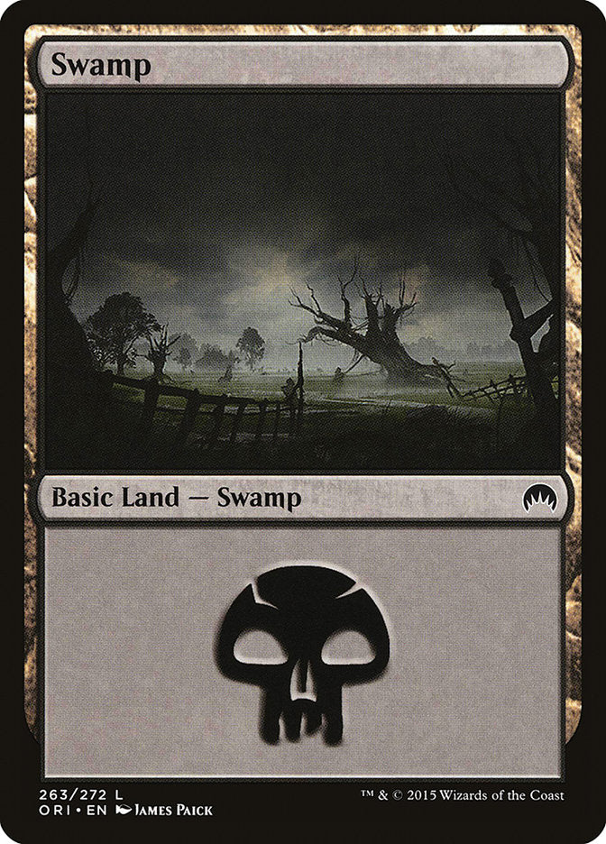 {B}[ORI 263] Swamp (263) [Magic Origins]