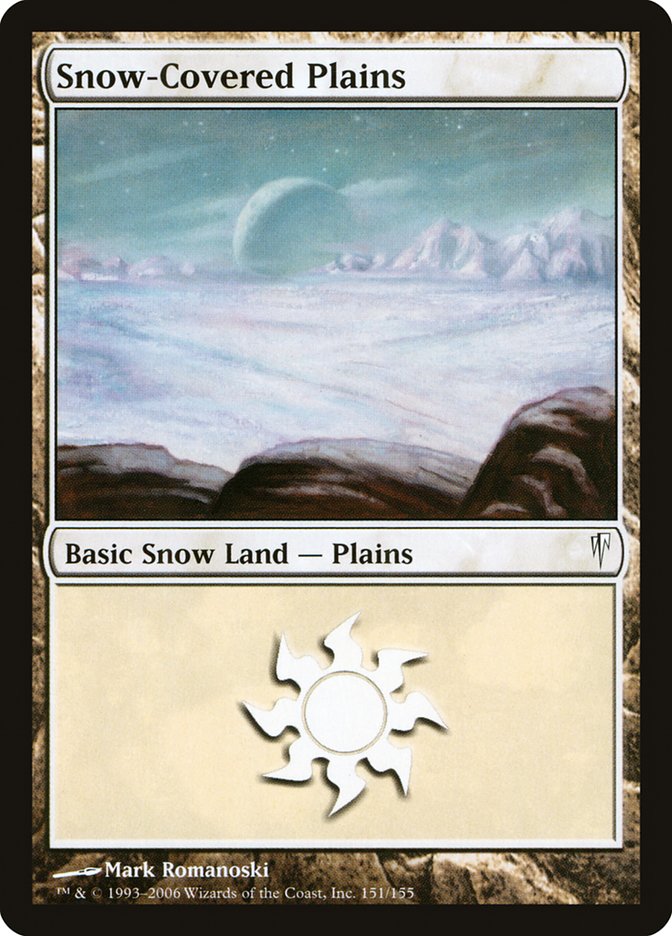 {B}[CSP 151] Snow-Covered Plains [Coldsnap]