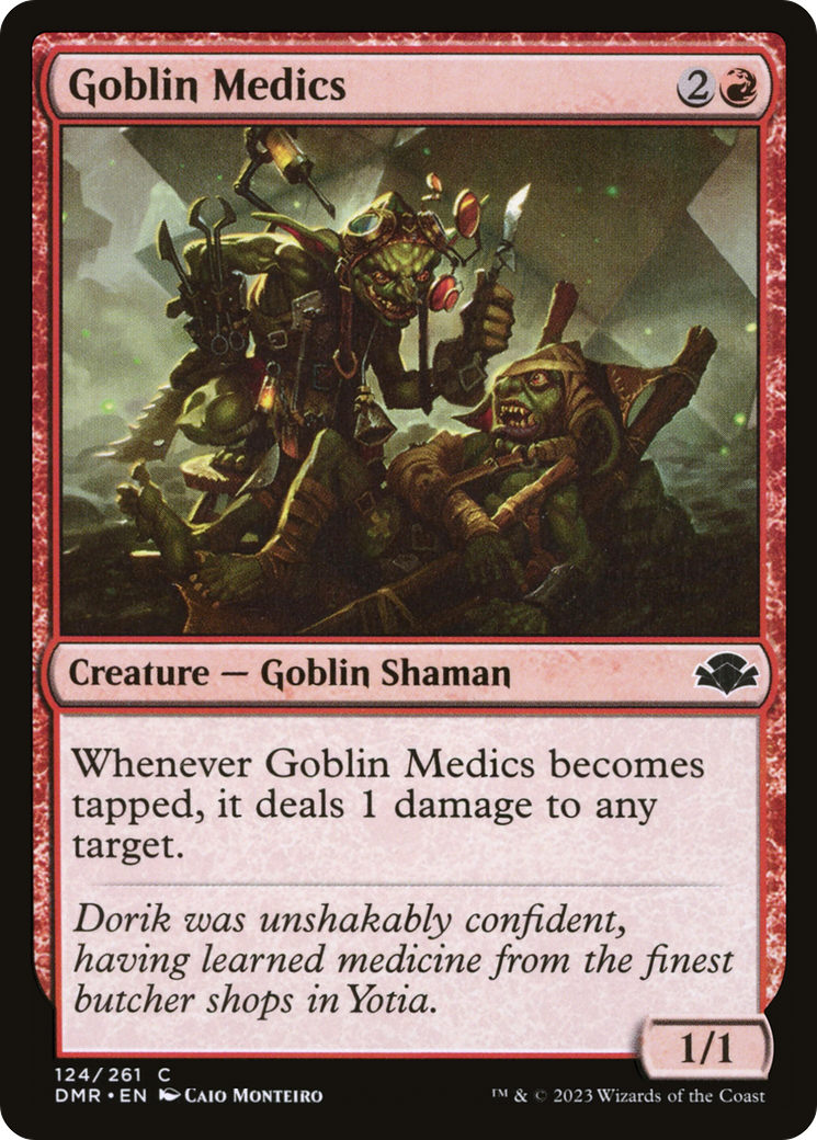 {C} Goblin Medics [Dominaria Remastered][DMR 124]