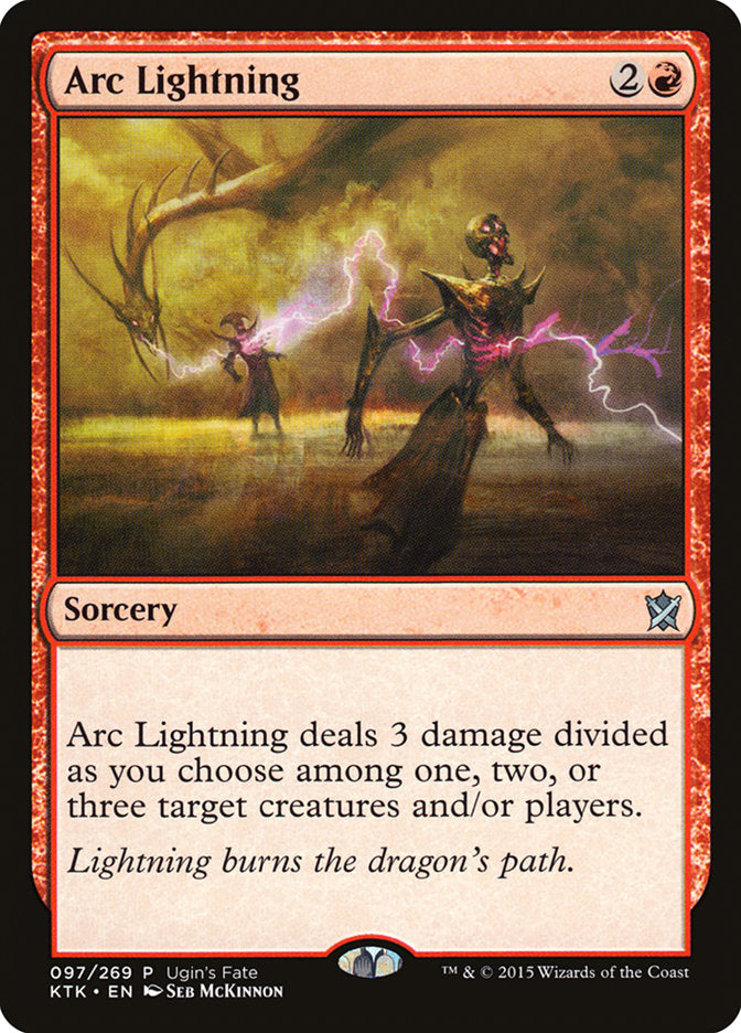 {C} Arc Lightning [Ugin's Fate][PA UGIN 097]