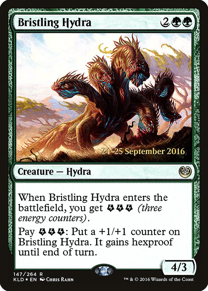 {R} Bristling Hydra [Kaladesh Prerelease Promos][PR KLD 147]