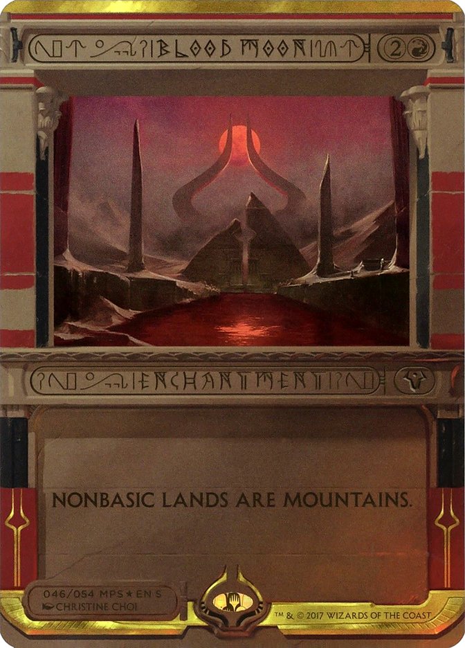 {R} Blood Moon (Invocation) [Amonkhet Invocations][MP2 046]