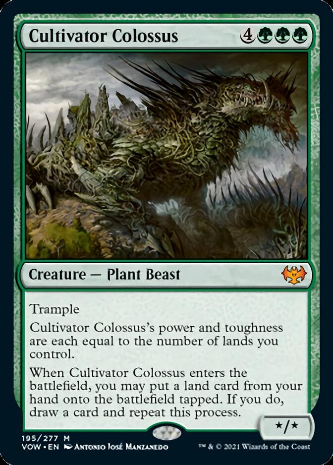 {@R} Cultivator Colossus [Innistrad: Crimson Vow][VOW 195]
