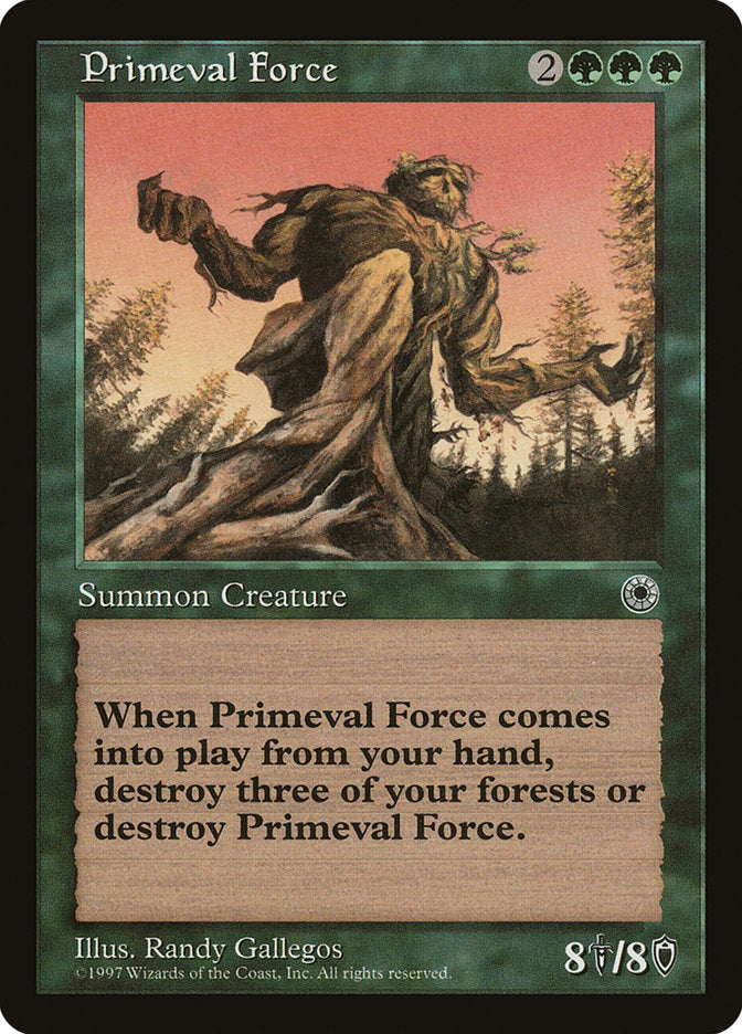 {R} Primeval Force [Portal][POR 182]