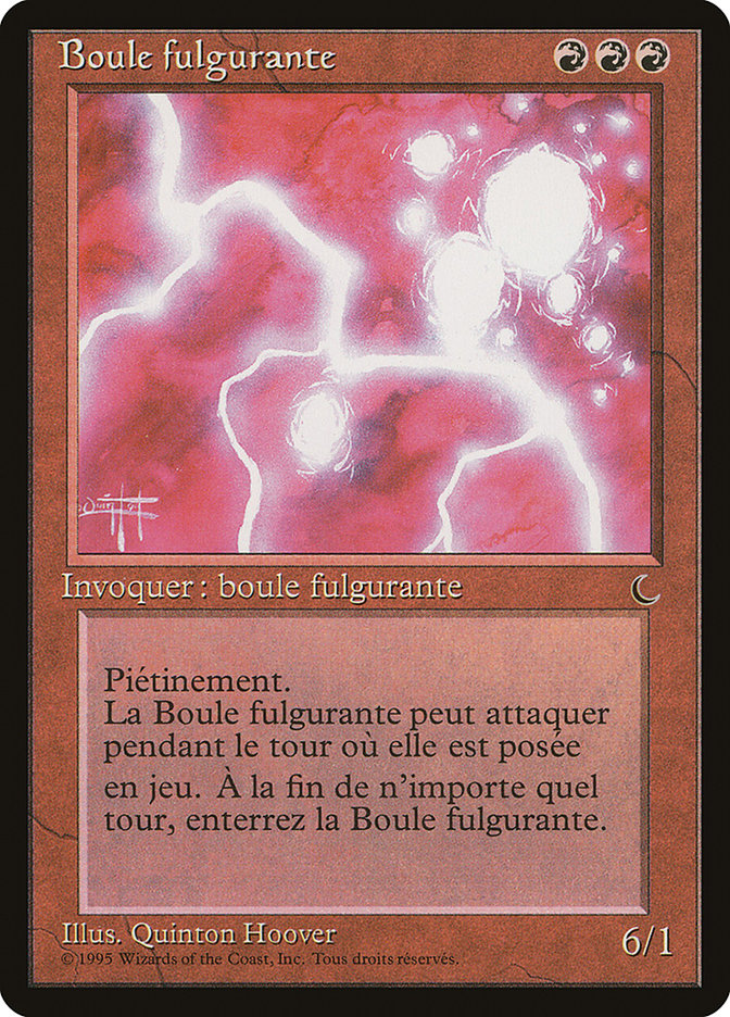 {C} Ball Lightning (French) - "Boule fulgurante" [Renaissance][REN 073]