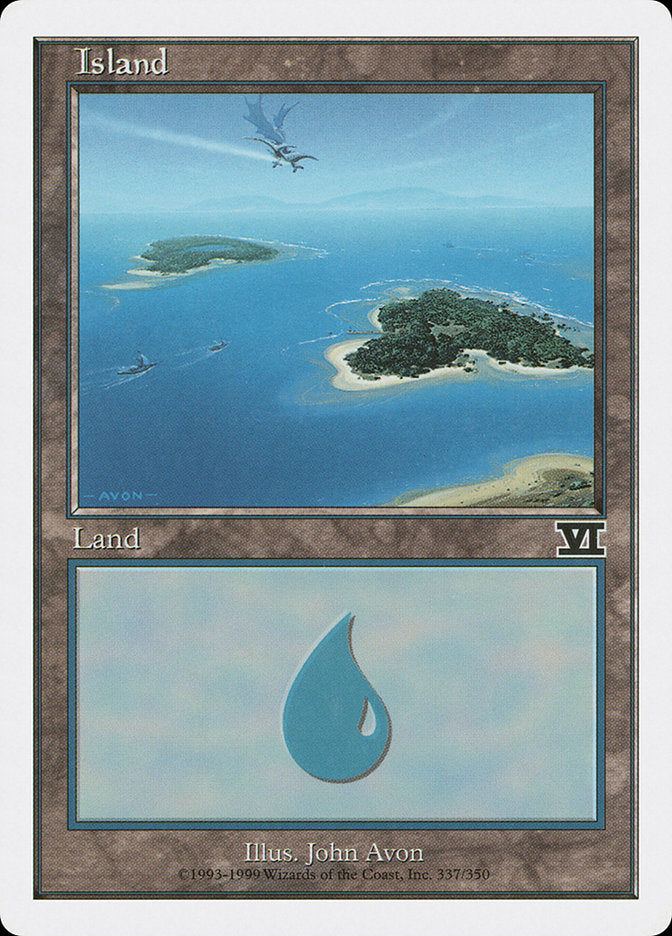 {B}[6ED 337] Island (337) [Classic Sixth Edition]