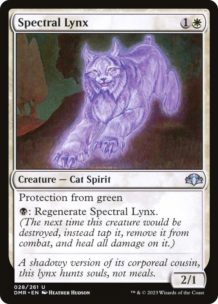 {C} Spectral Lynx [Dominaria Remastered][DMR 028]