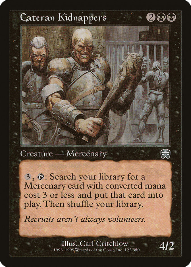 {C} Cateran Kidnappers [Mercadian Masques][MMQ 122]