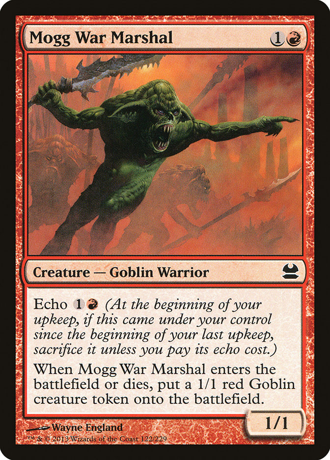 {C} Mogg War Marshal [Modern Masters][MMA 122]