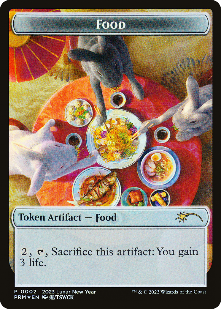 {T} Food Token [Year of the Rabbit 2023][PL23 002]