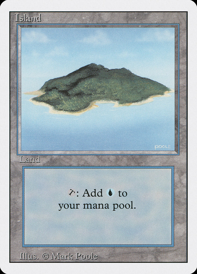 {B}[3ED 296] Island (296) [Revised Edition]