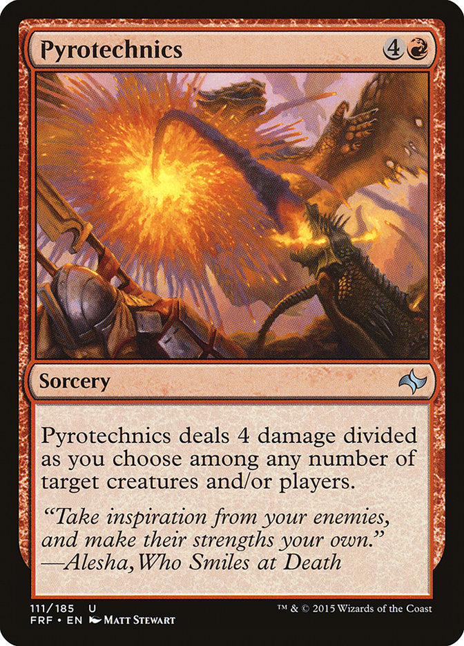 {C} Pyrotechnics [Fate Reforged][FRF 111]