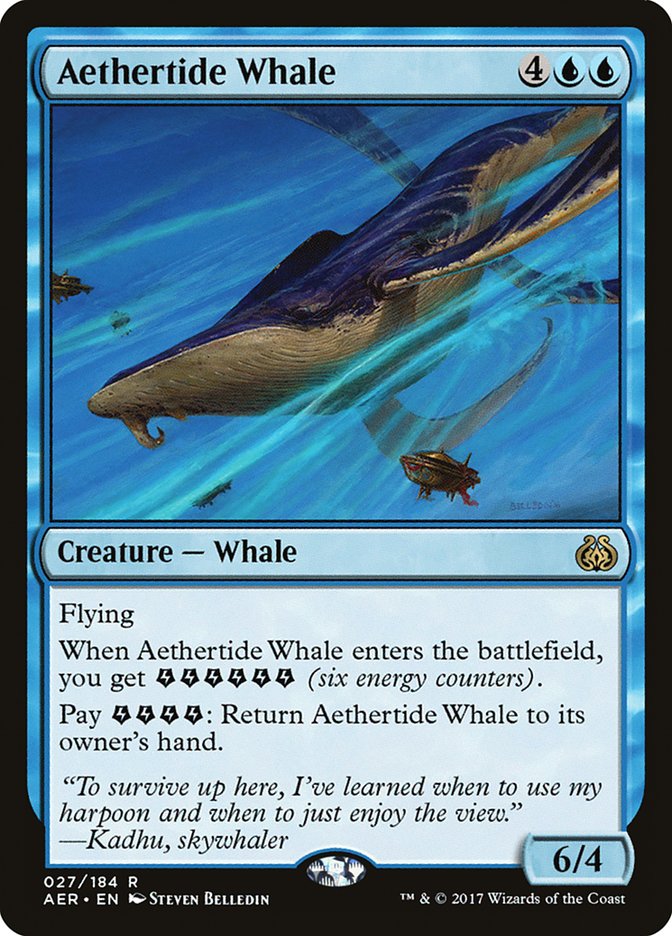 {R} Aethertide Whale [Aether Revolt][AER 027]