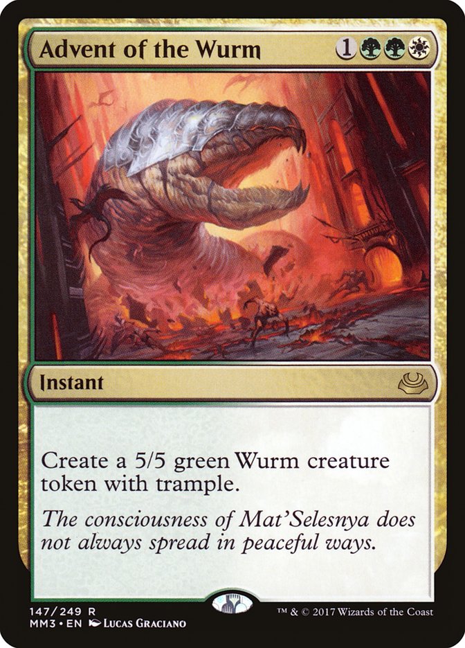 {R} Advent of the Wurm [Modern Masters 2017][MM3 147]