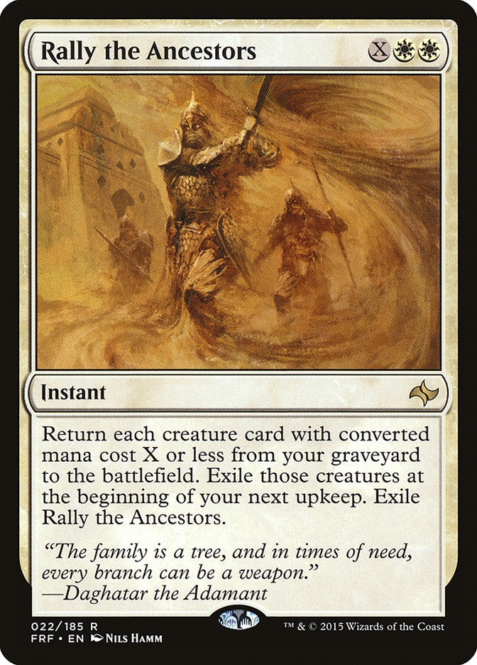 {R} Rally the Ancestors [Fate Reforged][FRF 022]