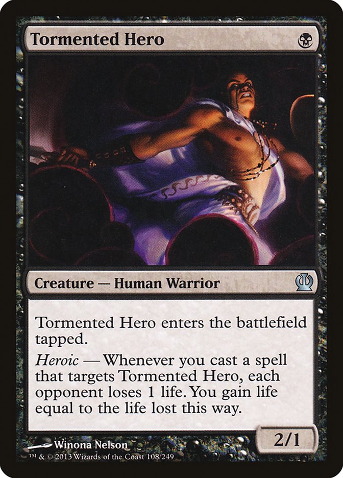 {C} Tormented Hero [Theros][THS 108]