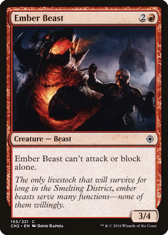 {C} Ember Beast [Conspiracy: Take the Crown][CN2 155]