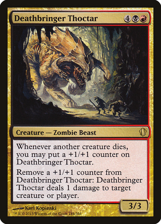 {R} Deathbringer Thoctar [Commander 2013][C13 184]