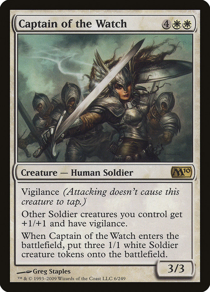{R} Captain of the Watch [Magic 2010][M10 006]