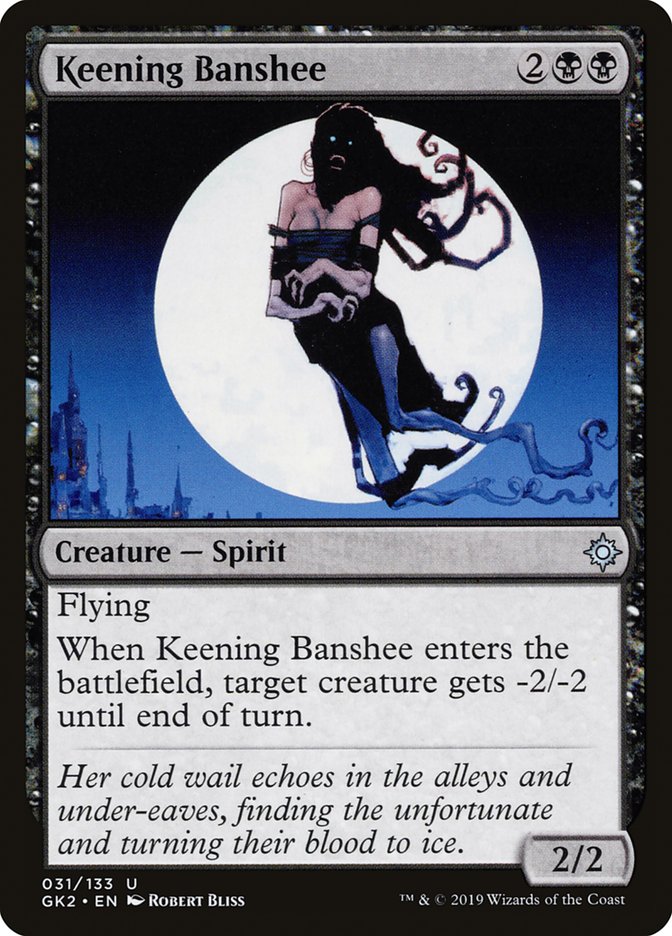 {C} Keening Banshee [Ravnica Allegiance Guild Kit][GK2 031]
