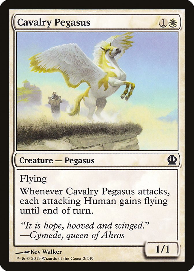 {C} Cavalry Pegasus [Theros][THS 002]