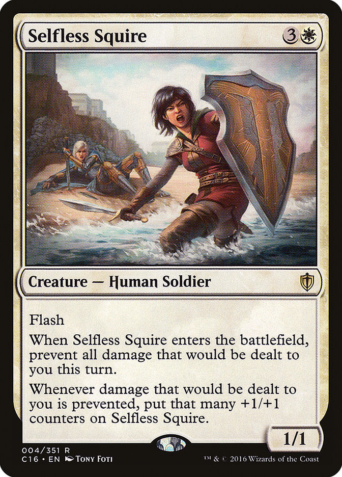{R} Selfless Squire [Commander 2016][C16 004]