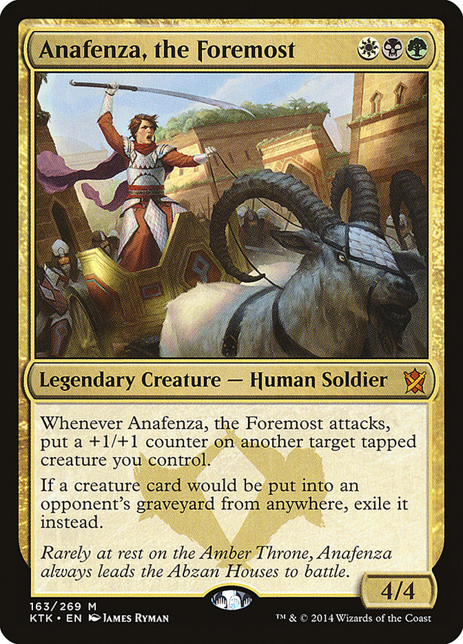 {R} Anafenza, the Foremost [Khans of Tarkir][KTK 163]