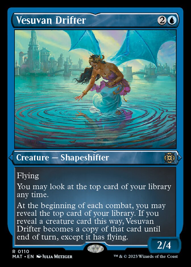 {@R} Vesuvan Drifter (Foil Etched) [March of the Machine: The Aftermath][MAT 110]
