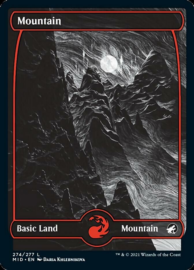 {B}[MID 274] Mountain (274) [Innistrad: Midnight Hunt]