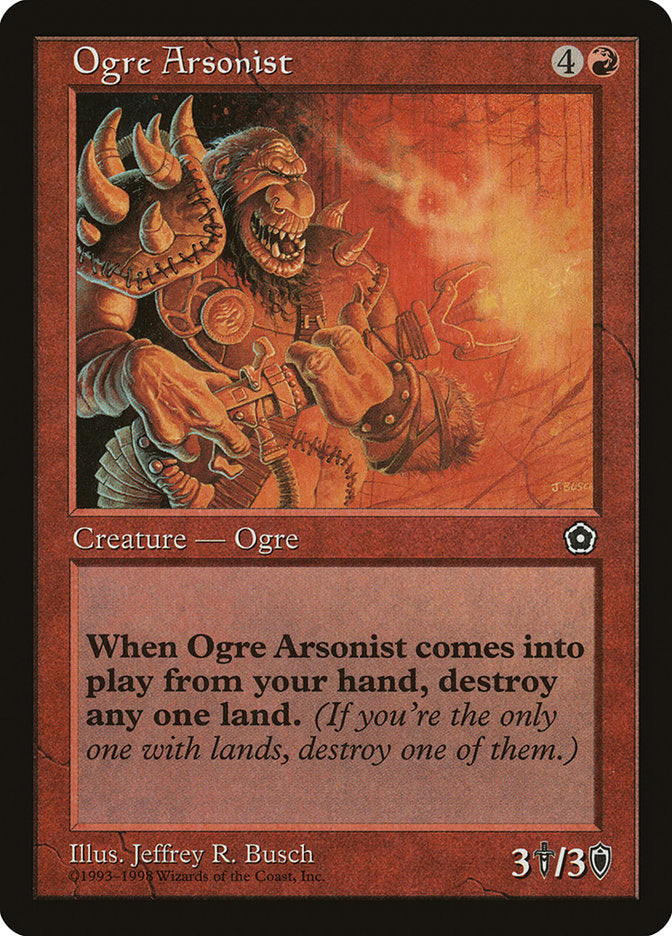 {C} Ogre Arsonist [Portal Second Age][PO2 110]