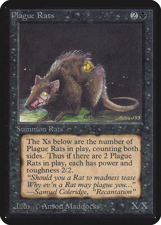 {C} Plague Rats [Alpha Edition][LEA 121]