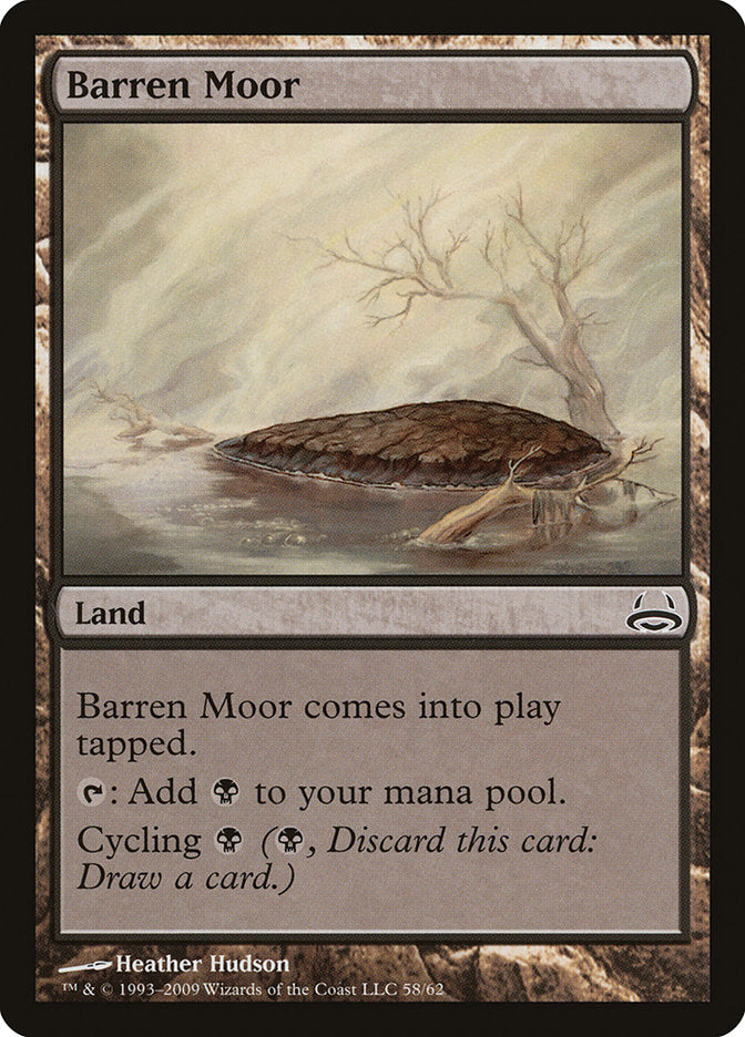 {C} Barren Moor [Duel Decks: Divine vs. Demonic][DDC 058]